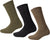Wool Blend Mid-Calf Winter Socks Winter Athletic Warm Socks for Hunting & Hiking