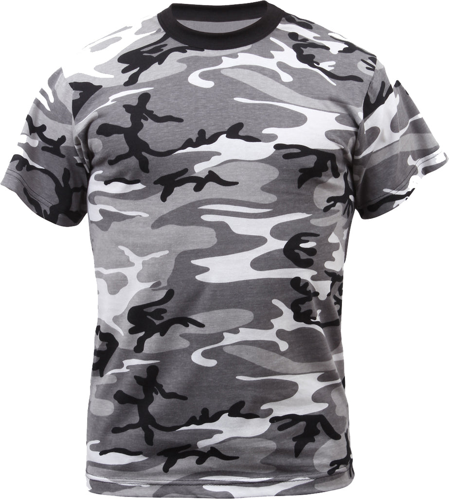 City Camouflage Poly/Cotton T-Shirt | Mens Regular Cut Military Army Tee -  Galaxy Army Navy