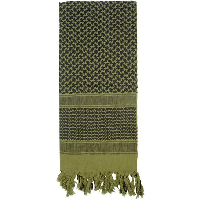 Olive Drab/Black - Shemagh Tactical Desert Keffiyeh Scarf Olive Drab/Black - Shemagh Tactical Desert Keffiyeh Scarf