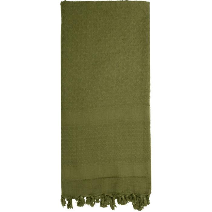 Olive Drab - Solid Color Shemagh Tactical Desert Scarf Olive Drab - Solid Color Shemagh Tactical Desert Scarf