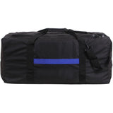 Black - Thin Blue Line (Support the Police) Law Enforcement Tactical Gear Bag
