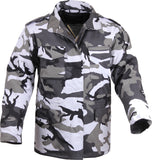 City Camouflage - Military M-65 Field Jacket Tactical Army M1965 Coat