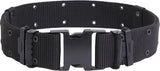 Black - Marine Corps Style Quick Release Pistol Belt Black - Marine Corps Style Quick Release Pistol Belt