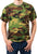 Woodland Camo - Tactical Moisture Wicking Short Sleeve T-Shirt, 100% Polyester Woodland Camo - Tactical Moisture Wicking Short Sleeve T-Shirt, 100% Polyester