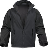 Black - Tactical Soft Shell Public Safety Uniform Jacket