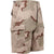 Tri-Color Desert Camouflage - Military Cargo BDU Shorts - Polyester Cotton Twill