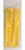 Yellow - Bright Tent Stake 9 in. - Plastic