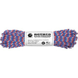 Patriotic Camouflage - Military Grade 550 LB Tested Type III Paracord Rope 100' - Nylon USA Made