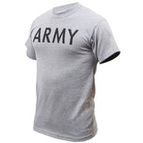 Grey - Heavy Weight ARMY Physical Training T-Shirt