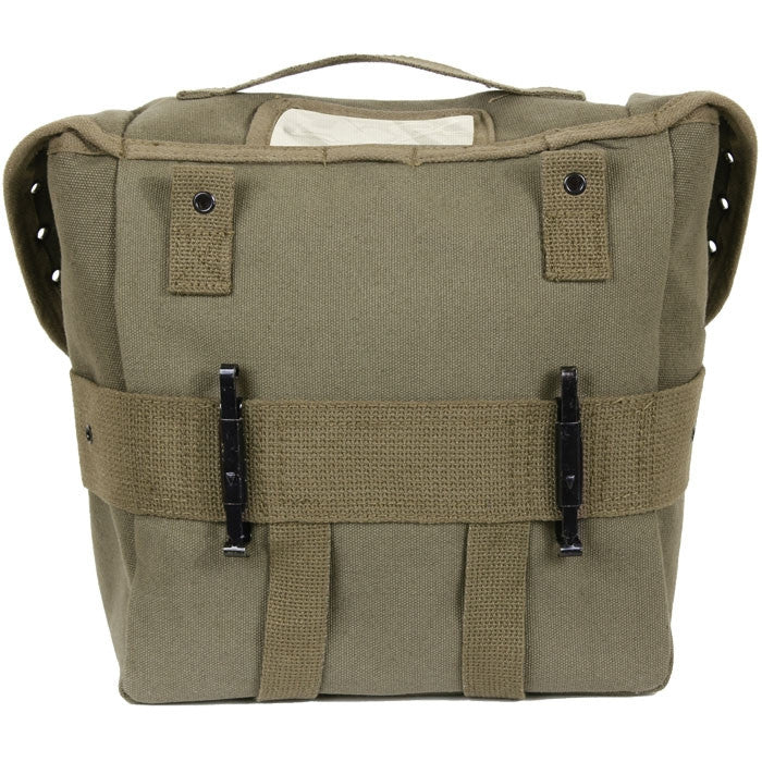 Olive Drab - Heavyweight Cotton Canvas Butt Pack with Alice Clips Olive Drab - Heavyweight Cotton Canvas Butt Pack with Alice Clips