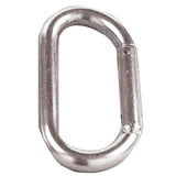 Silver - High Quality D Carabiner - Aluminum