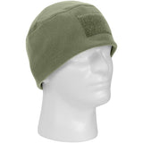 Foliage Green - Military Polar Fleece Watch Cap with Patch Attachment
