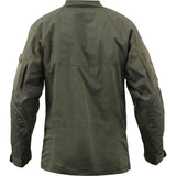 Olive Drab - Military Tactical Lightweight Flame Resistant Combat Shirt