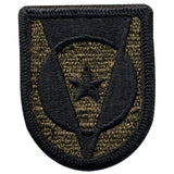 Subdued - US Army 5th Transportaion Command Sew On Patch with Emblem