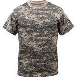 ACU Digital Camo - Tactical Short Sleeve T-Shirt, Youth, Poly/Cotton ACU Digital Camo - Tactical Short Sleeve T-Shirt, Youth, Poly/Cotton