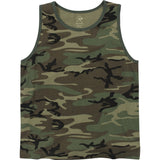 Woodland Camouflage - Vintage Military Tank Top