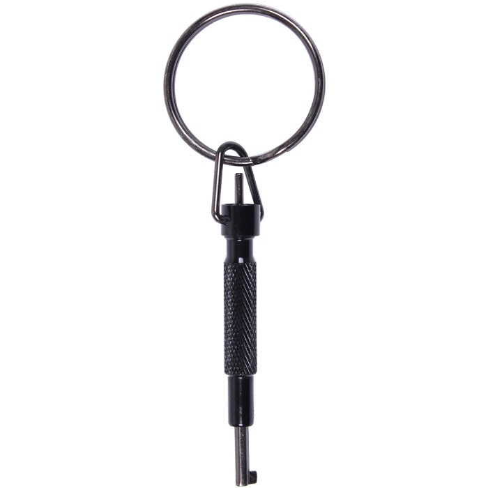Black - Law Enforcement Cylinder Swivel Handcuff Key