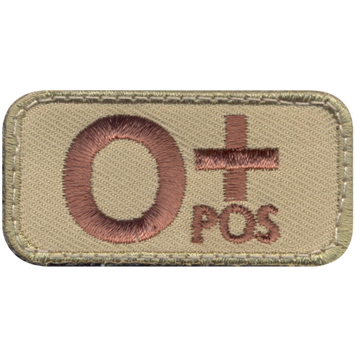 O Positive Blood Type Morale Patch O Positive Blood Type Morale Patch