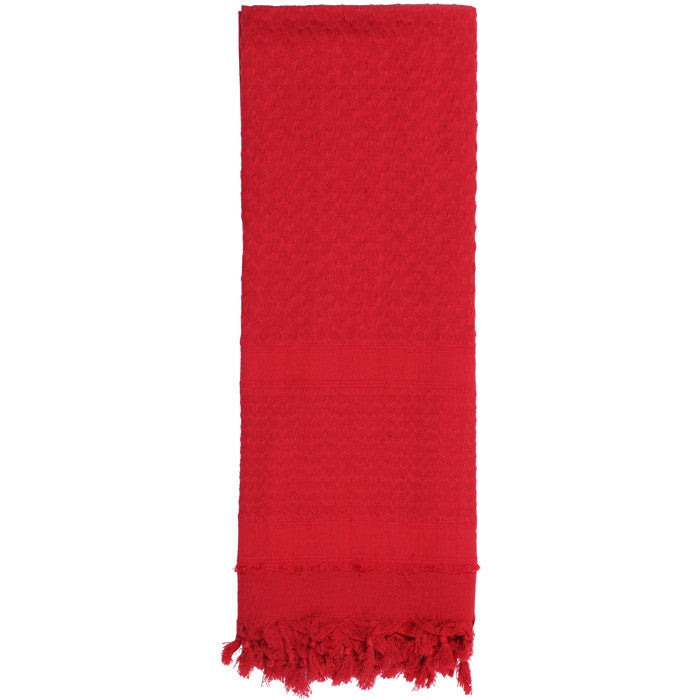 Red - Solid Color Shemagh Tactical Desert Scarf Red - Solid Color Shemagh Tactical Desert Scarf