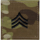 Multicam Camouflage - Military Sergeant Insignia Patch SGT