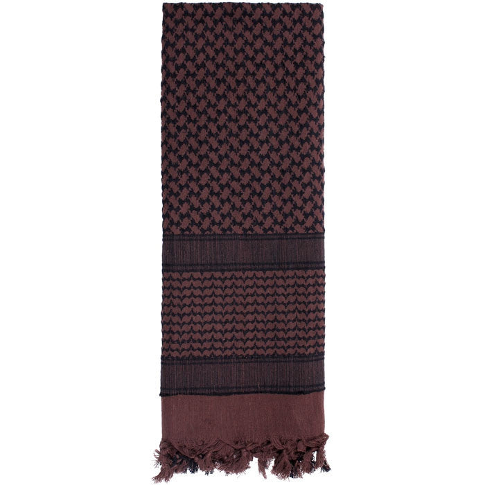 Brown - Shemagh Tactical Desert Keffiyeh Scarf Brown - Shemagh Tactical Desert Keffiyeh Scarf
