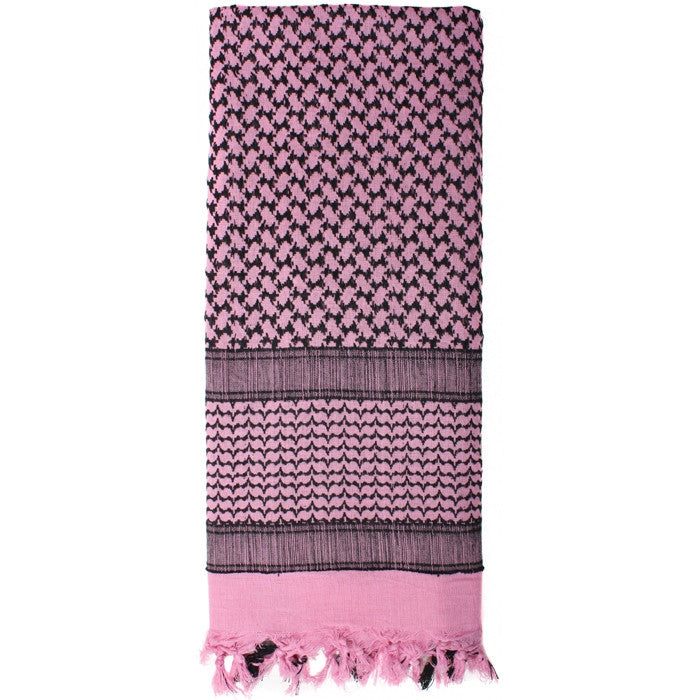 Pink - Shemagh Tactical Desert Keffiyeh Scarf Pink - Shemagh Tactical Desert Keffiyeh Scarf