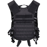 Black - Tactical Lightweight MOLLE Utility Vest