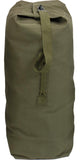 Olive Drab - Military Large Top Load Duffle Bag - Cotton Canvas 25 Olive Drab - Military Large Top Load Duffle Bag - Cotton Canvas 25