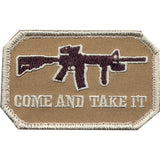 Come And Take It Patch with Hook Back