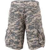 ACU Digital Camouflage - Vintage Military Infantry Utility Shorts
