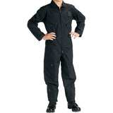 Black - Kids Air Force Style Flight Suit Black - Kids Air Force Style Flight Suit