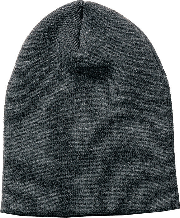 Charcoal Grey - Deluxe Skull Cap - Acrylic Charcoal Grey - Deluxe Skull Cap - Acrylic