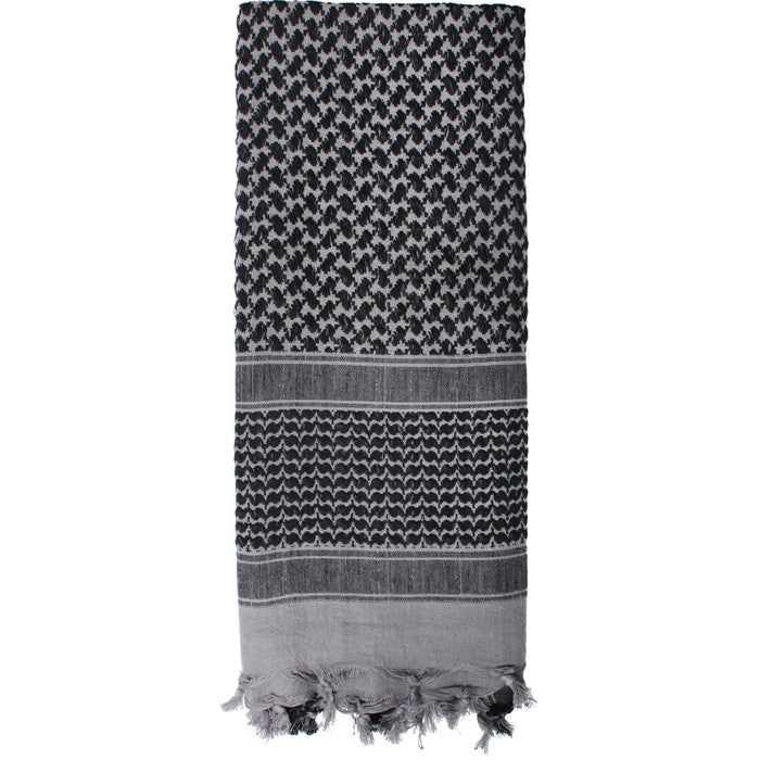 Grey - Lightweight Tactical Desert Shemagh Scarf Grey - Lightweight Tactical Desert Shemagh Scarf