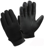 Black - Cold Weather Insulated Stretch Fabric Duty Gloves Black - Cold Weather Insulated Stretch Fabric Duty Gloves