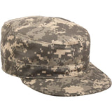 ACU Digital Camouflage - Adjustable Military Fatigue Cap - Polyester Cotton