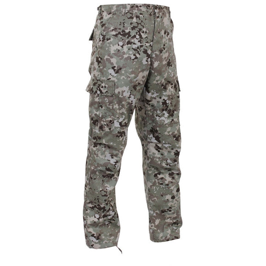Total Terrain Camouflage - Tactical BDU Pants Cargo Fatigues - Poly/Cotton Twill - Button Fly