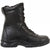 Black Public Safety Slip Resistant Forced Entry Tactical Boots with Side Zipper Leather 8 in.