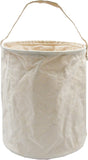 Khaki - Natural Canvas Water Bucket 10 in. x 9 in.