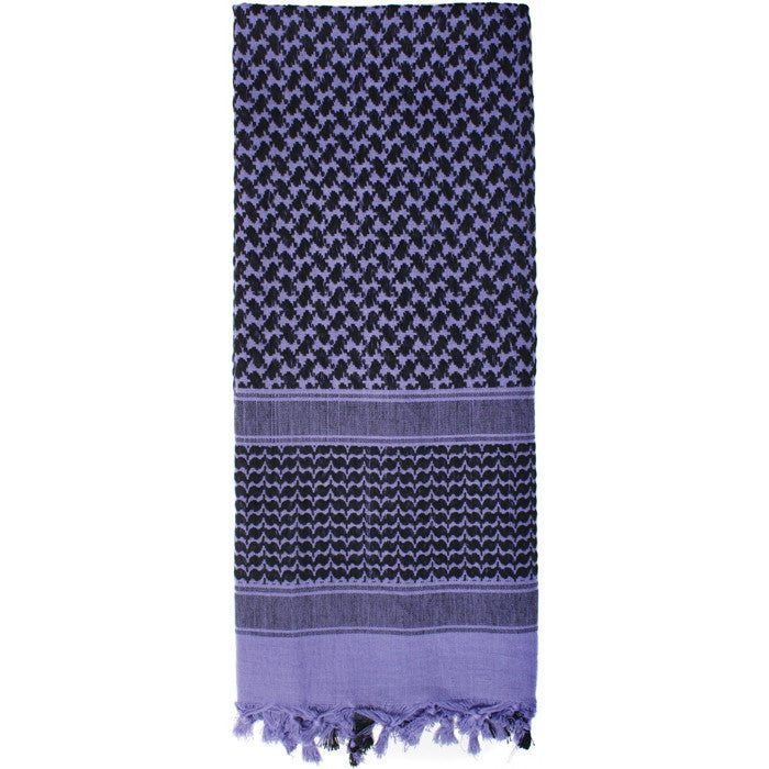 Purple - Shemagh Tactical Desert Keffiyeh Scarf Purple - Shemagh Tactical Desert Keffiyeh Scarf