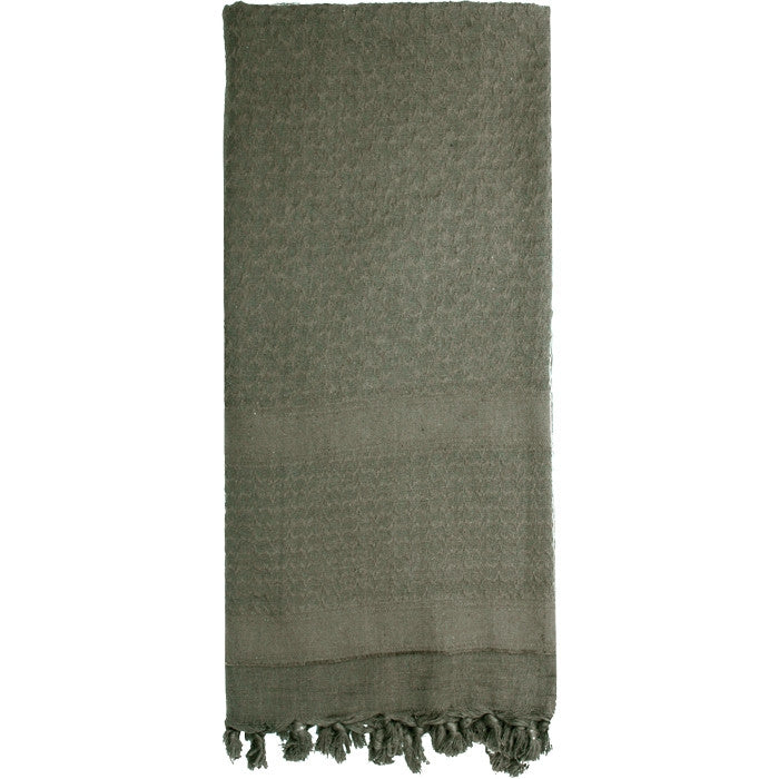 Foliage Green - Solid Color Shemagh Tactical Desert Scarf Foliage Green - Solid Color Shemagh Tactical Desert Scarf