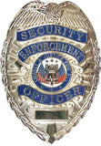 Deluxe Silver - Public Safety SECURITY ENFOREMENT OFFICER Badge