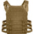 Coyote Brown - Lightweight Military MOLLE Tactical Plate Carrier Vest