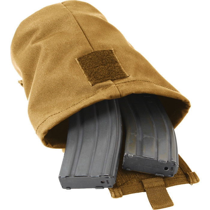 Coyote Brown - Tactical MOLLE Roll Up Utility Dump Pouch