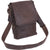 Brown - Leather Military Tech Bag