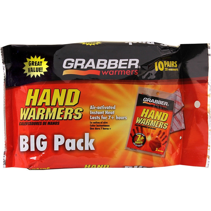Grabber Hand Warmers 10 Pack Galaxy Army Navy
