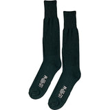 Black - Military GI Cushion Sole Socks Pair - USA Made