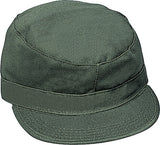 Olive Drab - Military Fatigue Cap - Polyester Cotton