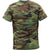 Woodland Camouflage Poly/Cotton T-Shirt | Mens Regular Cut Military Army Tee