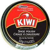 Kiwi - Black High Gloss Shoe Polish 1 1/8 oz.