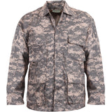 ACU Digital Camouflage - Military BDU Shirt - Cotton Polyester Twill